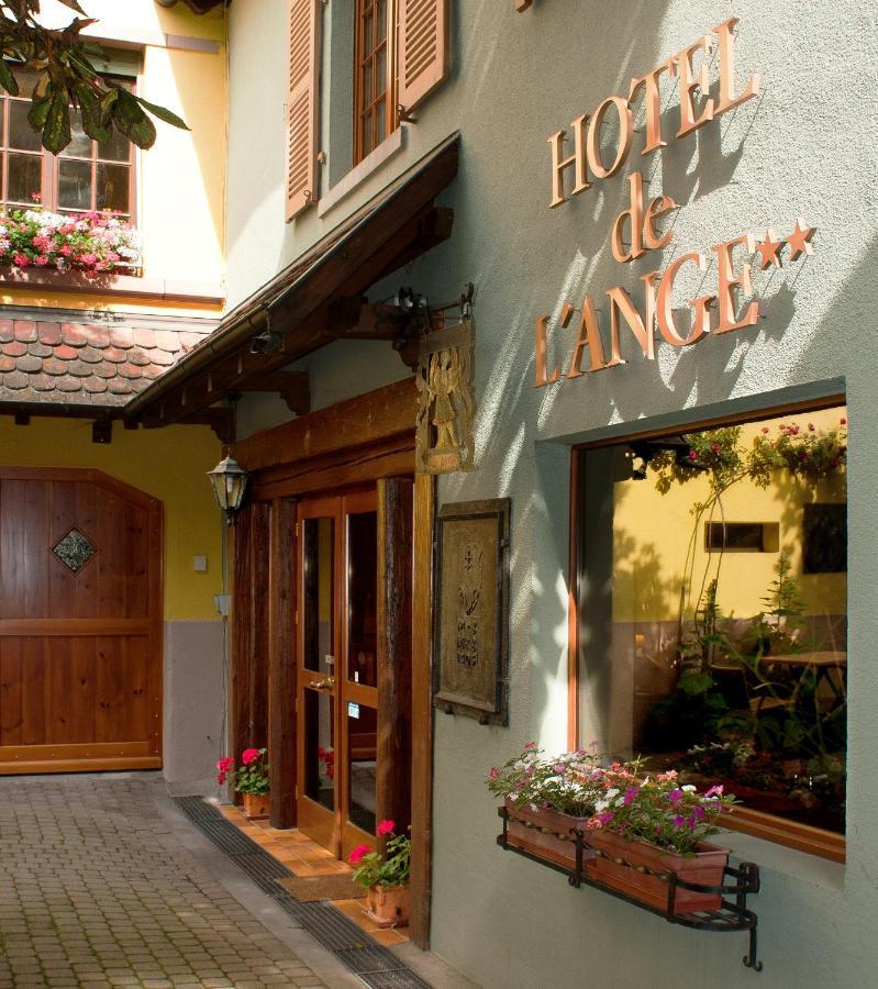 Hotel De L'Ange Niedermorschwihr Экстерьер фото